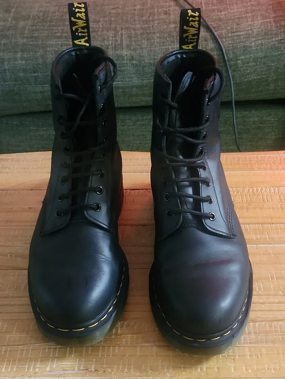 Dr. Martens 1460 SR - Black Leather Lace Up Boot – Men's Size 11 US/10 UK/ 44 EU